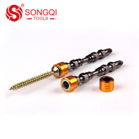 SONGQI  1/4''  PH2 hex shank impact screwdriver bit with magnetic ring